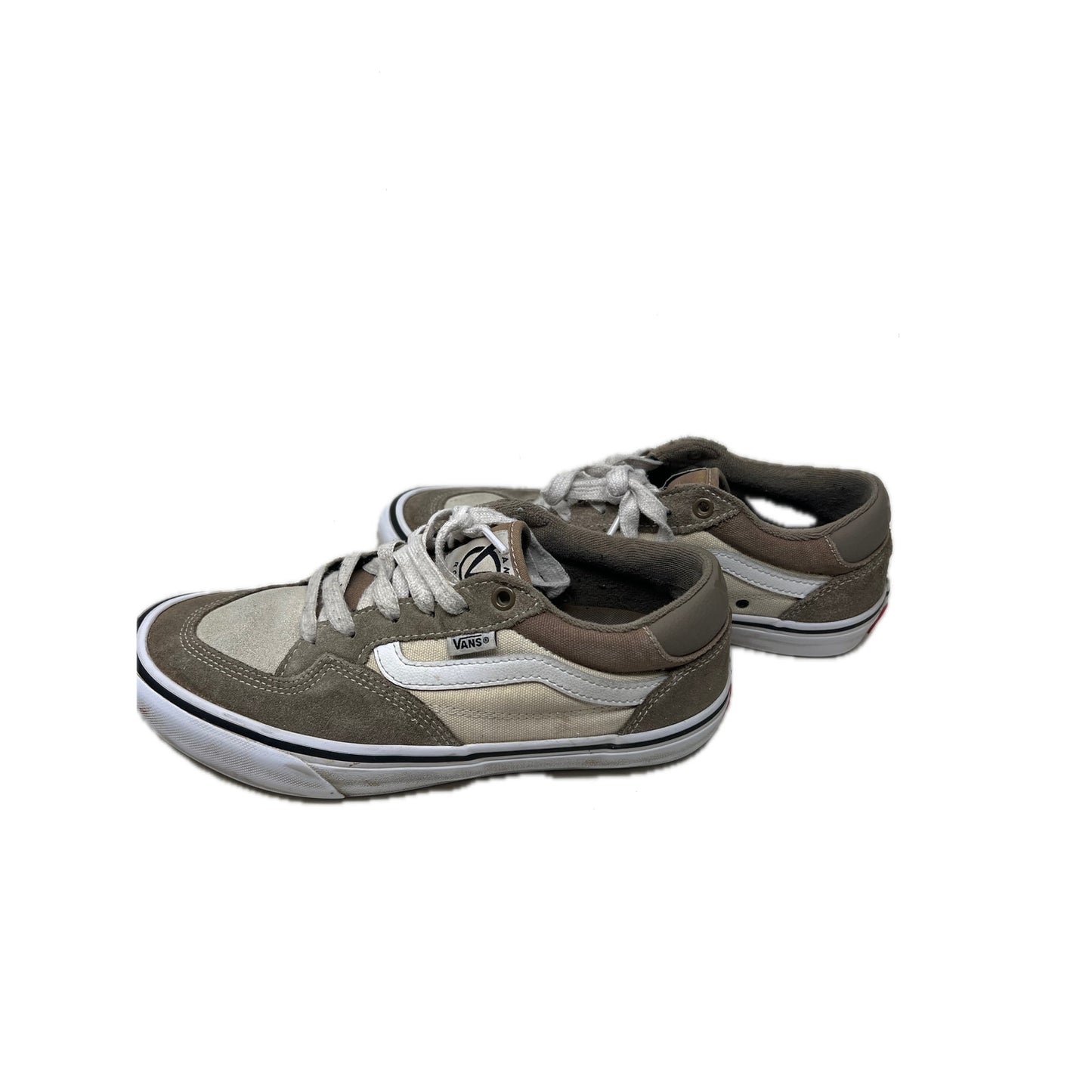 Vans Rowan Walnut Low Top Skate Shoes Mens 7.5 Woman 9