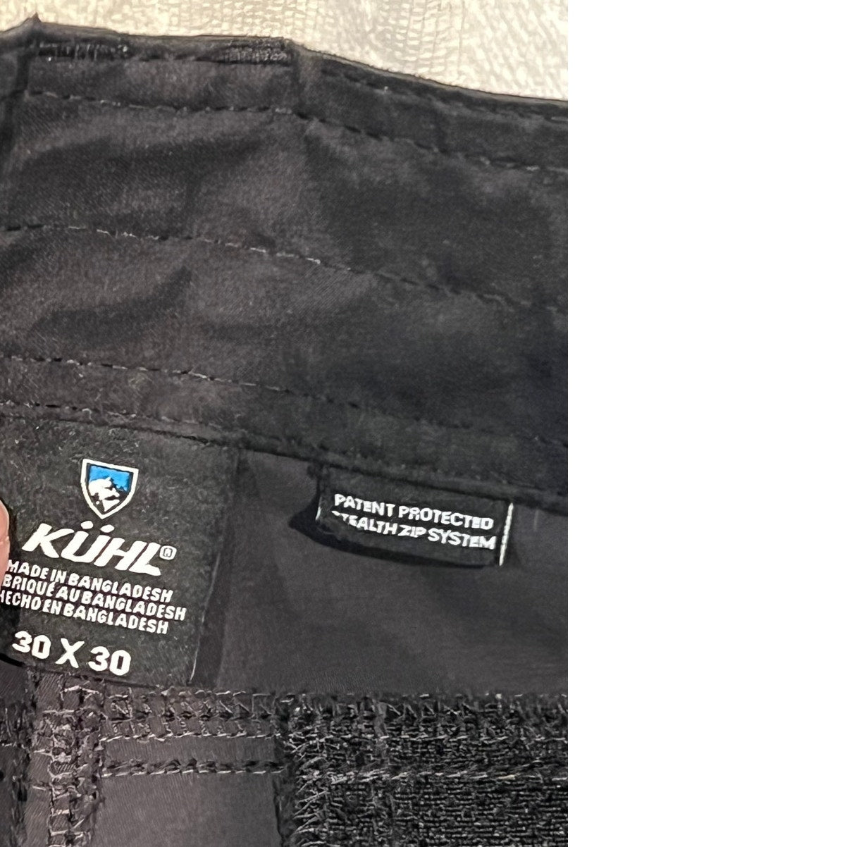 Kuhl Charcoal Gray Cargo Pants Mens Small 30x30