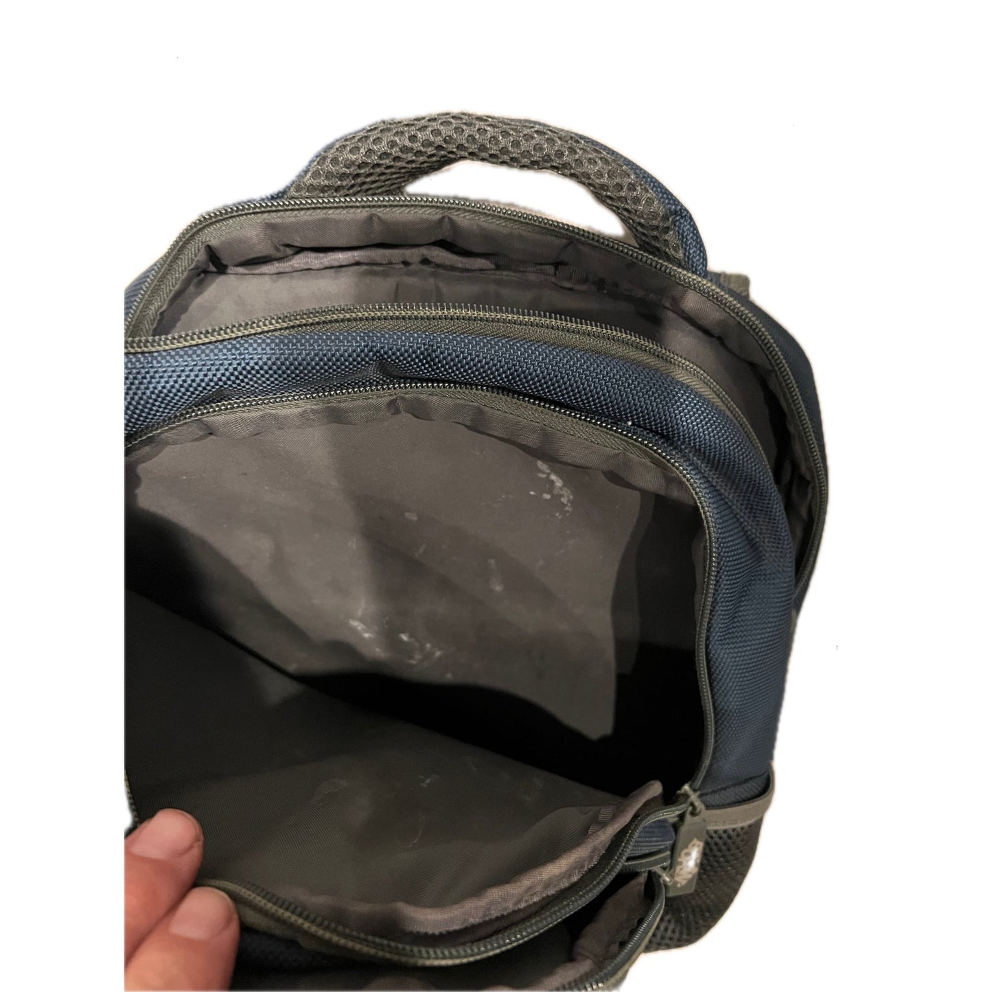 Jean Book Blue Gray 14L School Backpack