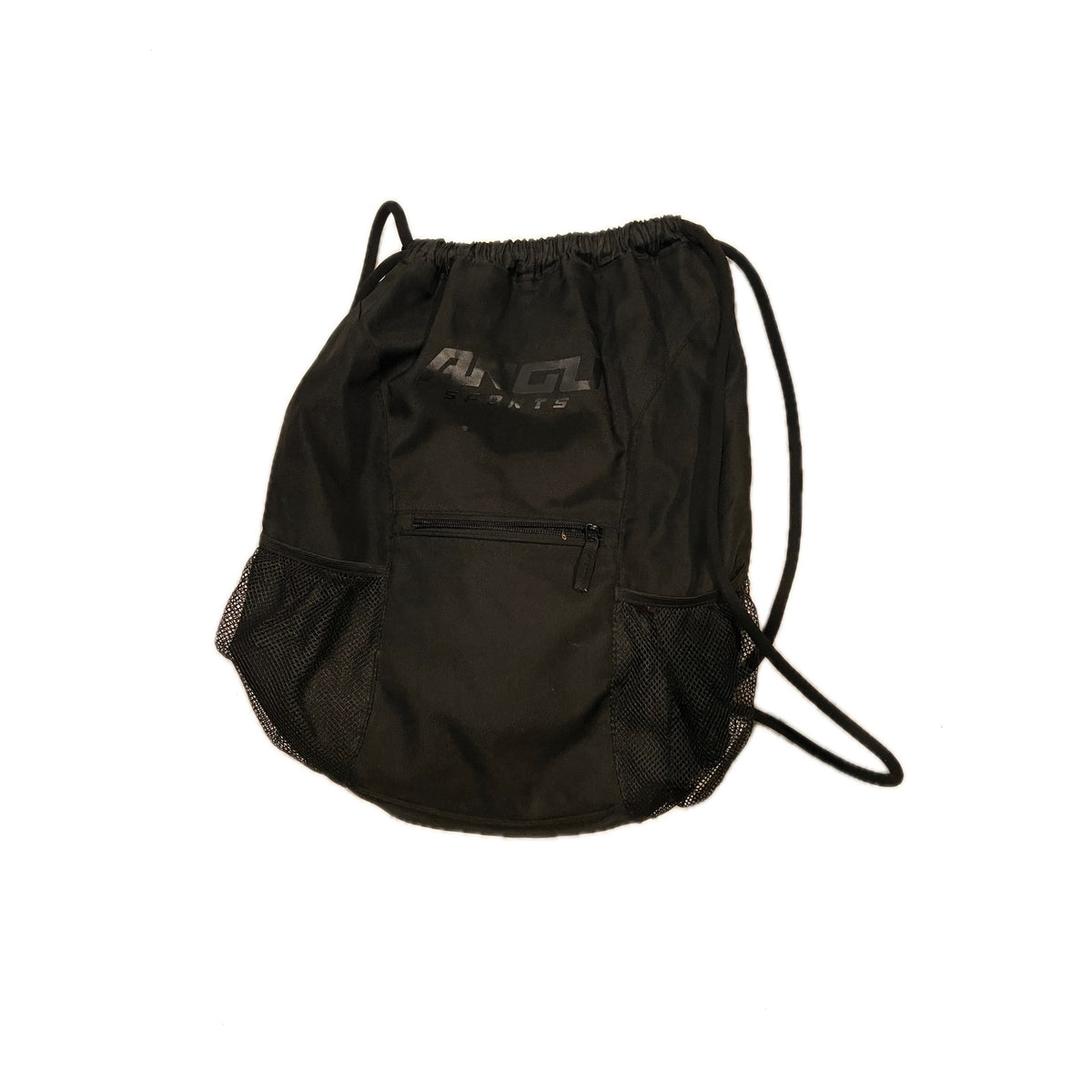 ANGU Sports Black Drawstring Bag Backpack