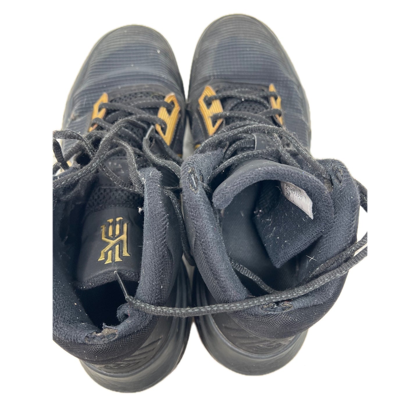 Nike Kyrie Flytrap 4 Black Metallic Gold Mens 10