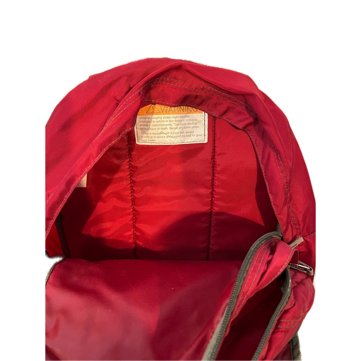 Sac à dos 31L LL Bean rouge et noir avec logo d'entreprise