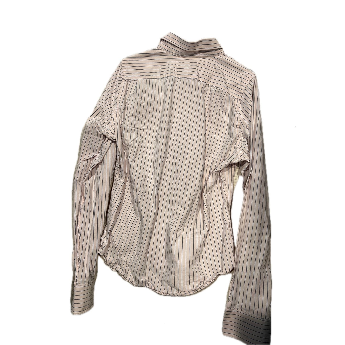 Abercrombie & Fitch Button Long Sleeve White Shirt Mens XL