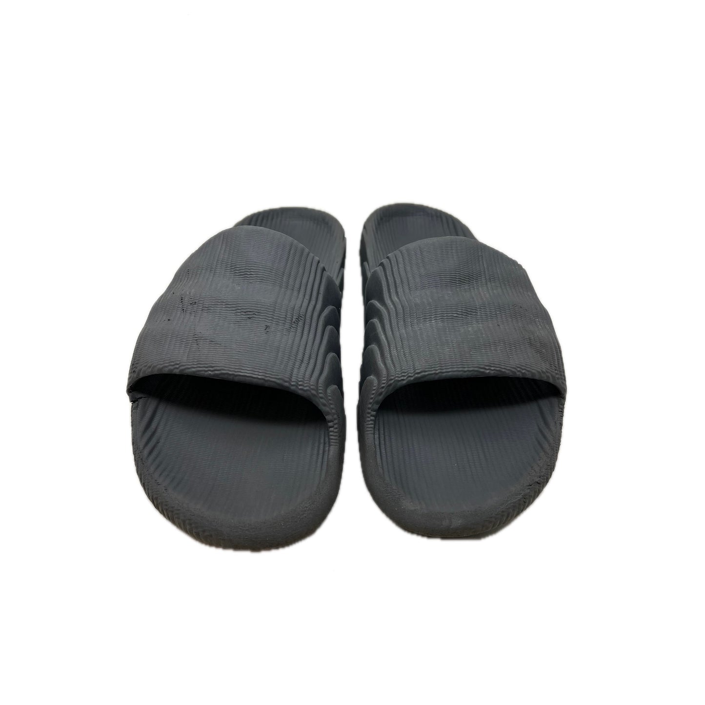 adidas Adilette Slides Gray Mens 12 US 13 UK