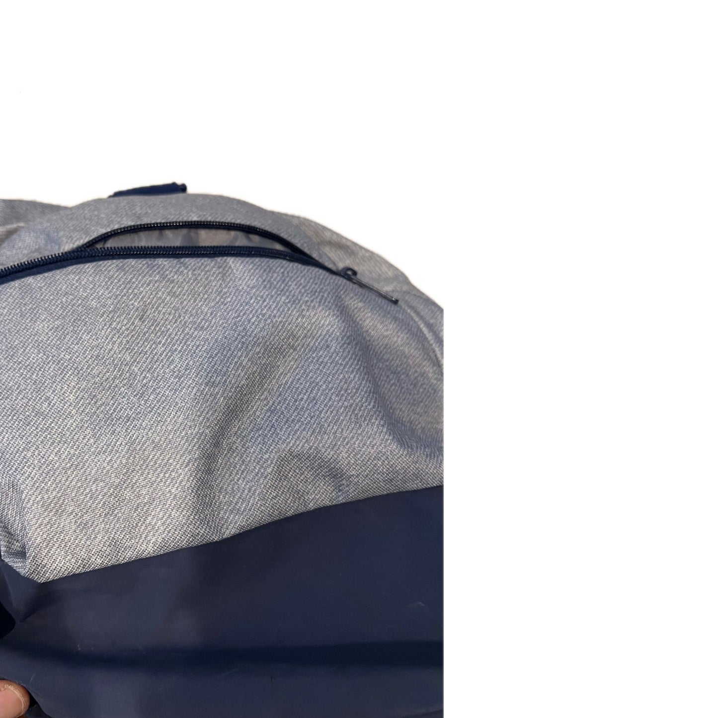 Bolsa de lona Adidas Defender mediana 51x30x25 cm azul gris