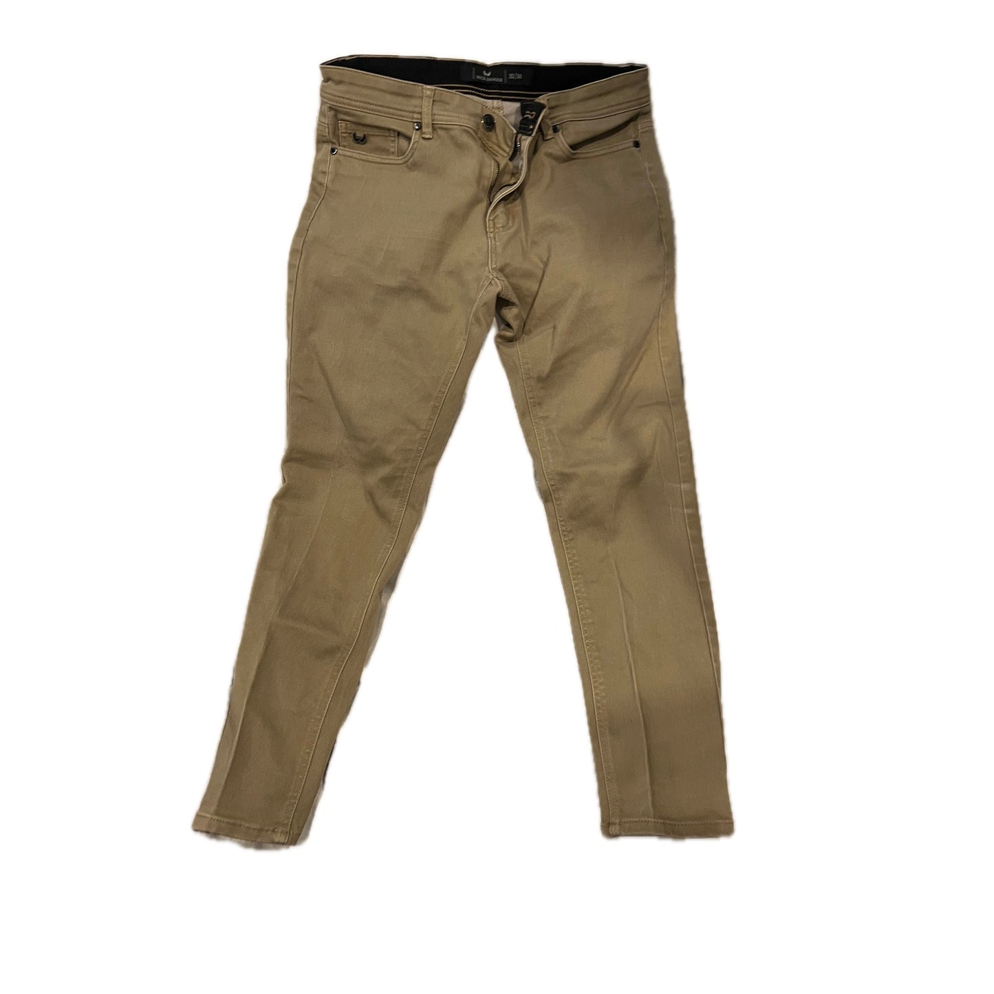 Nick Danger Jeans entallados color beige para hombre 32x30