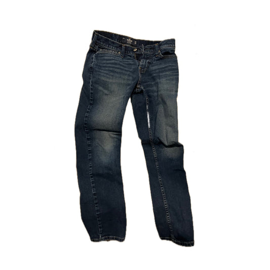 Hollister Epic Flex Slim Straight Blue Jeans Mens 26x30