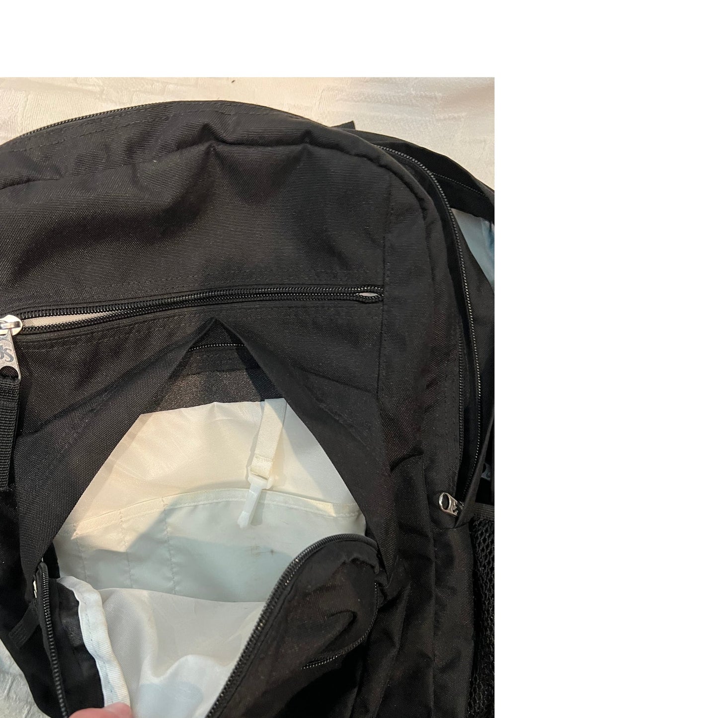 JanSport Big Student 3 Section Black Backpack