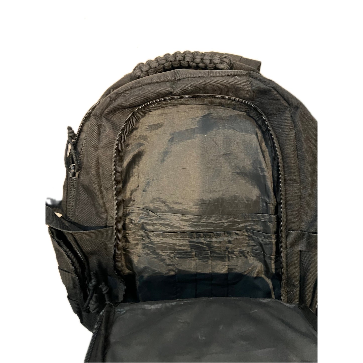 Sac à dos en toile Highland Tactical Agent, taille M, noir