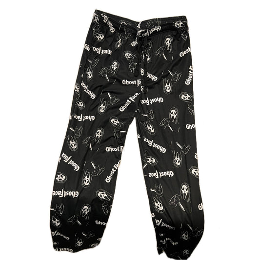 Ghostface Black Sleepwear Pants Mens Large