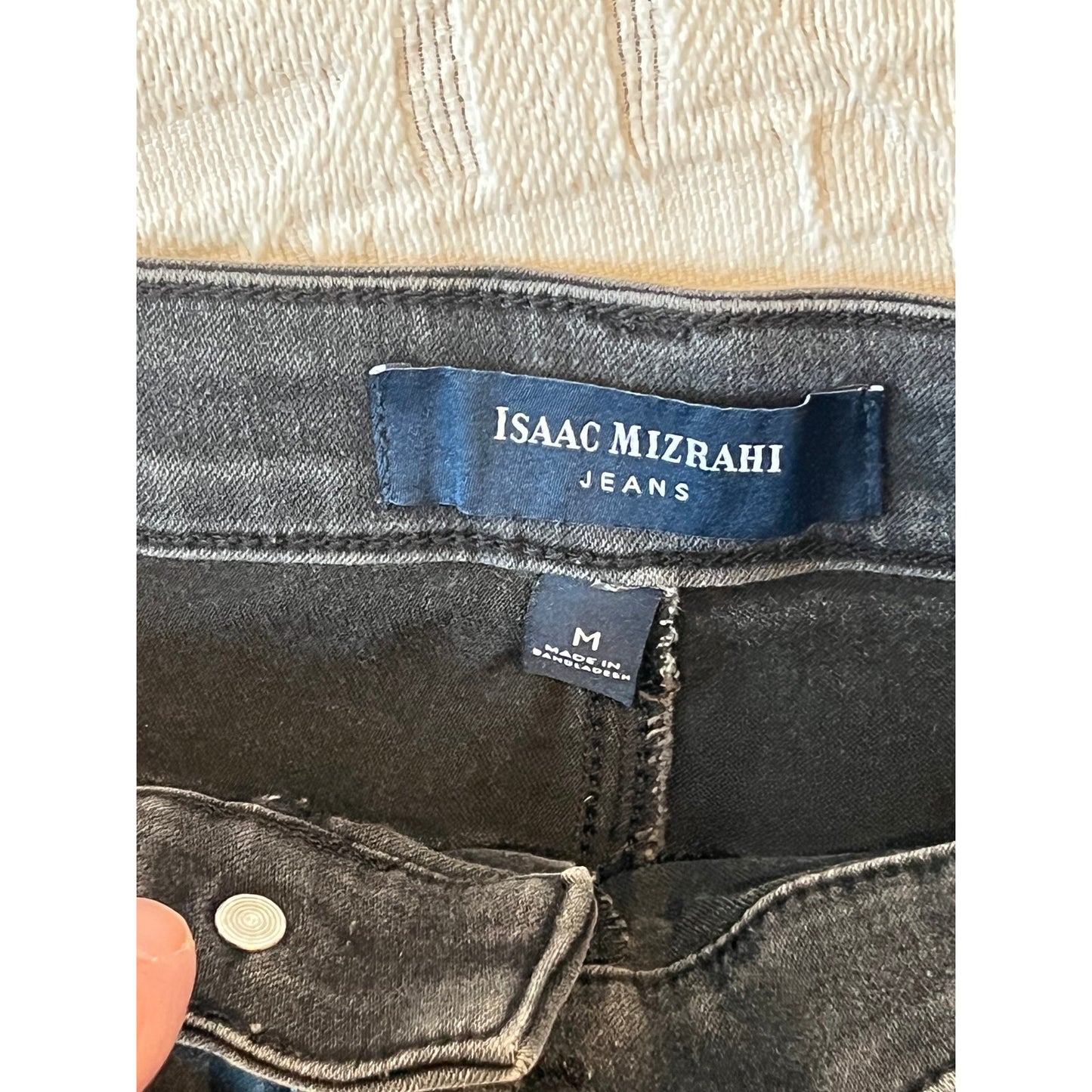 Isaac MIzrahi Black Jeans Womans M