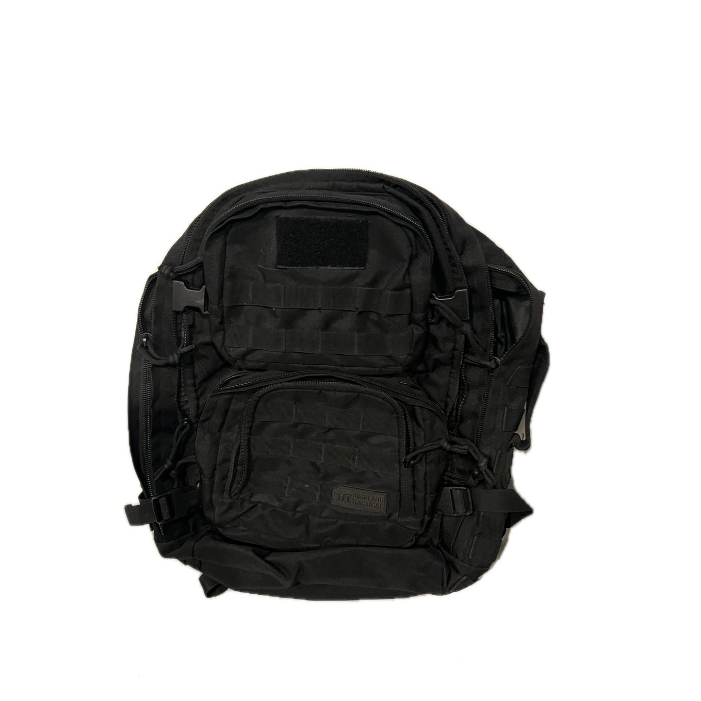 Mochila de lona Roger extragrande Highland Tactical negra
