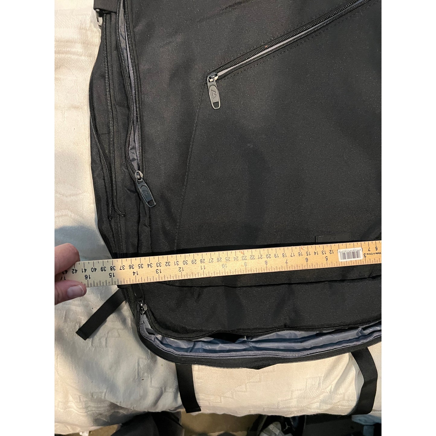 Matein X-Large Carry On Travel Backpack 40L Black
