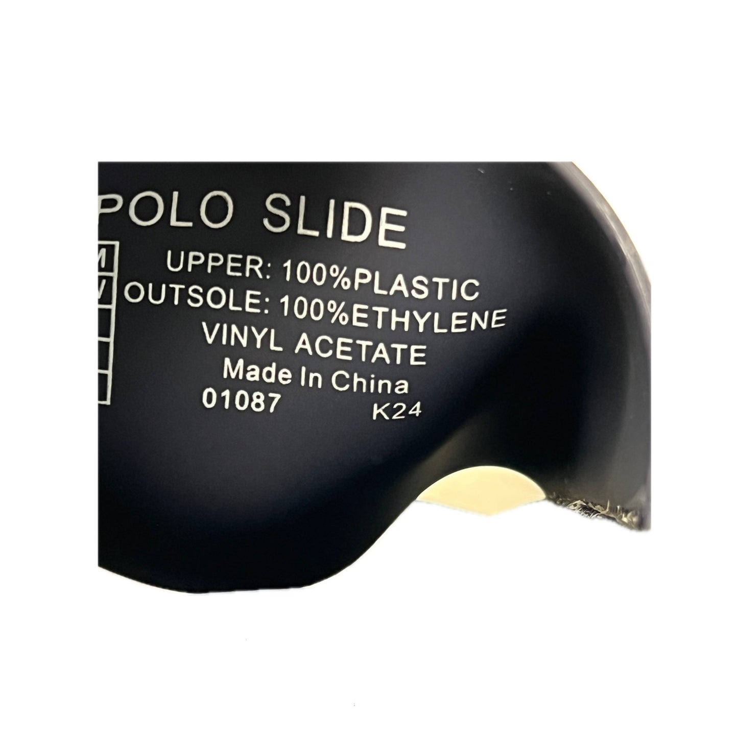 Sandales Claquettes Polo Ralph Lauren Bleu Homme 10 Femme 11.5