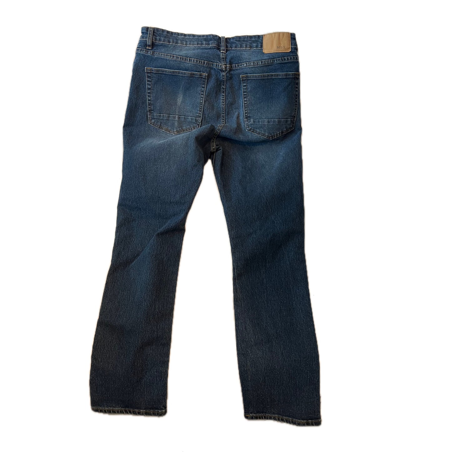 MBX Straight Fit Blue Jeans Mens 36x32M