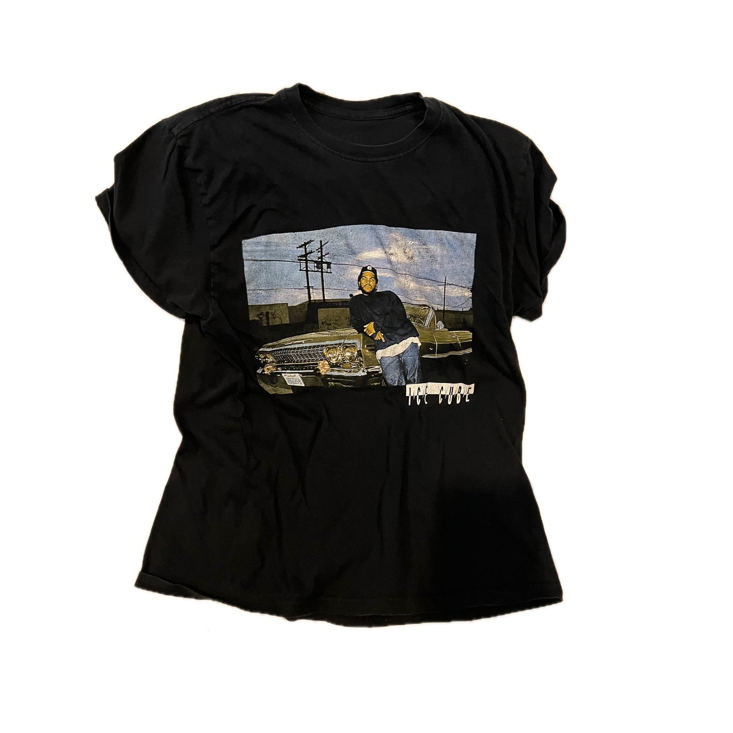 Ice Cube Black T-Shirt Mens Med