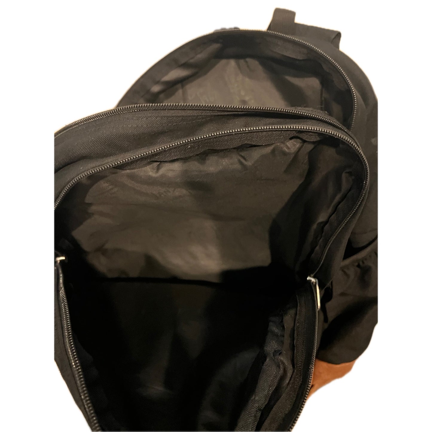 JanSport Cool Student 3 Section School Backpack Black Brown