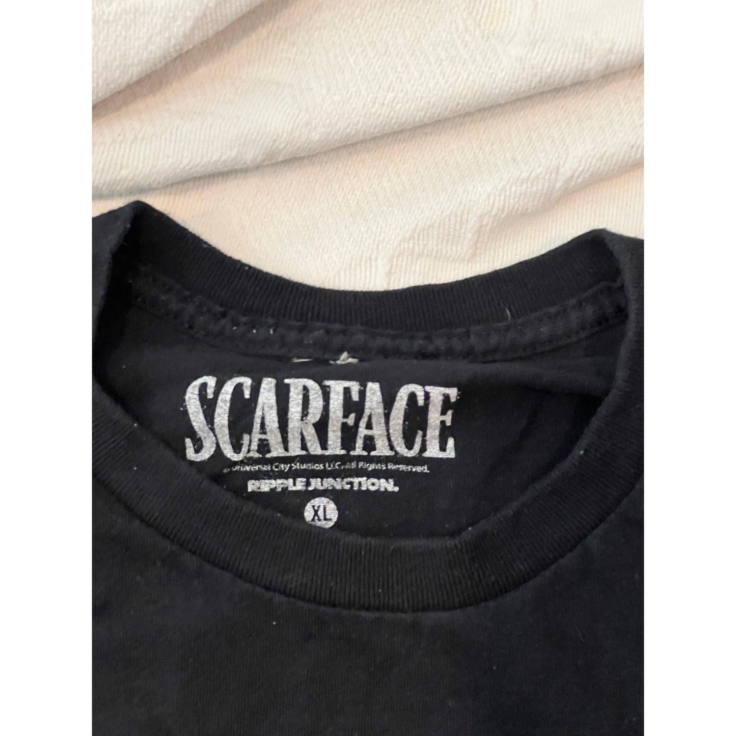 Scarface Vengeance  Ripple Junction Black T-Shirt Mens XL