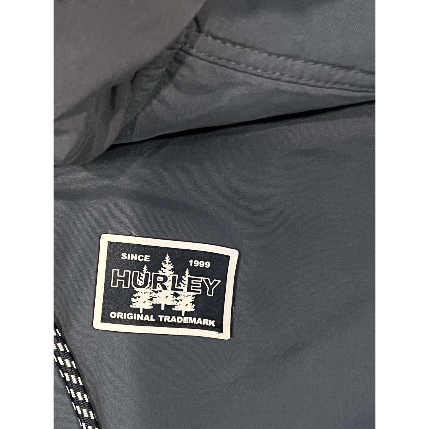 Hurley Sherpa Fleece Hoodie Jacket - Size L