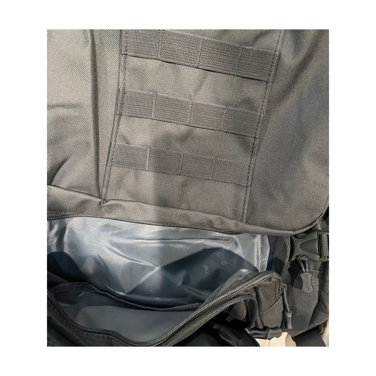 East West Black Tactical Backpack