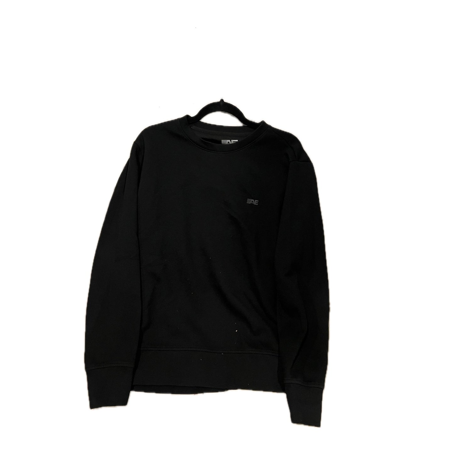 American Eagle Black Crewneck Sweatshirt Mens Medium