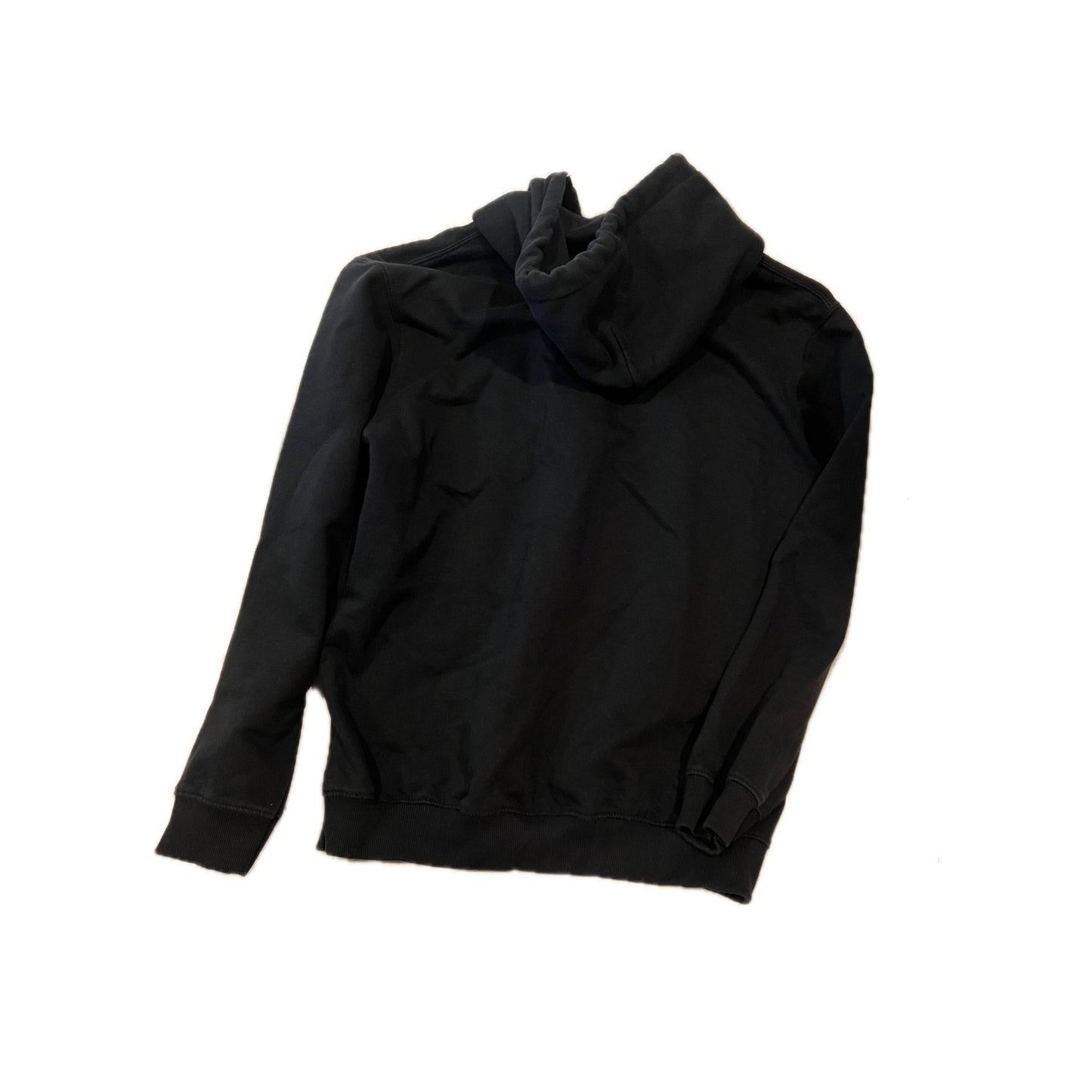 Titan Hand Holding Lighting Bolt Black Hoodie Mens L