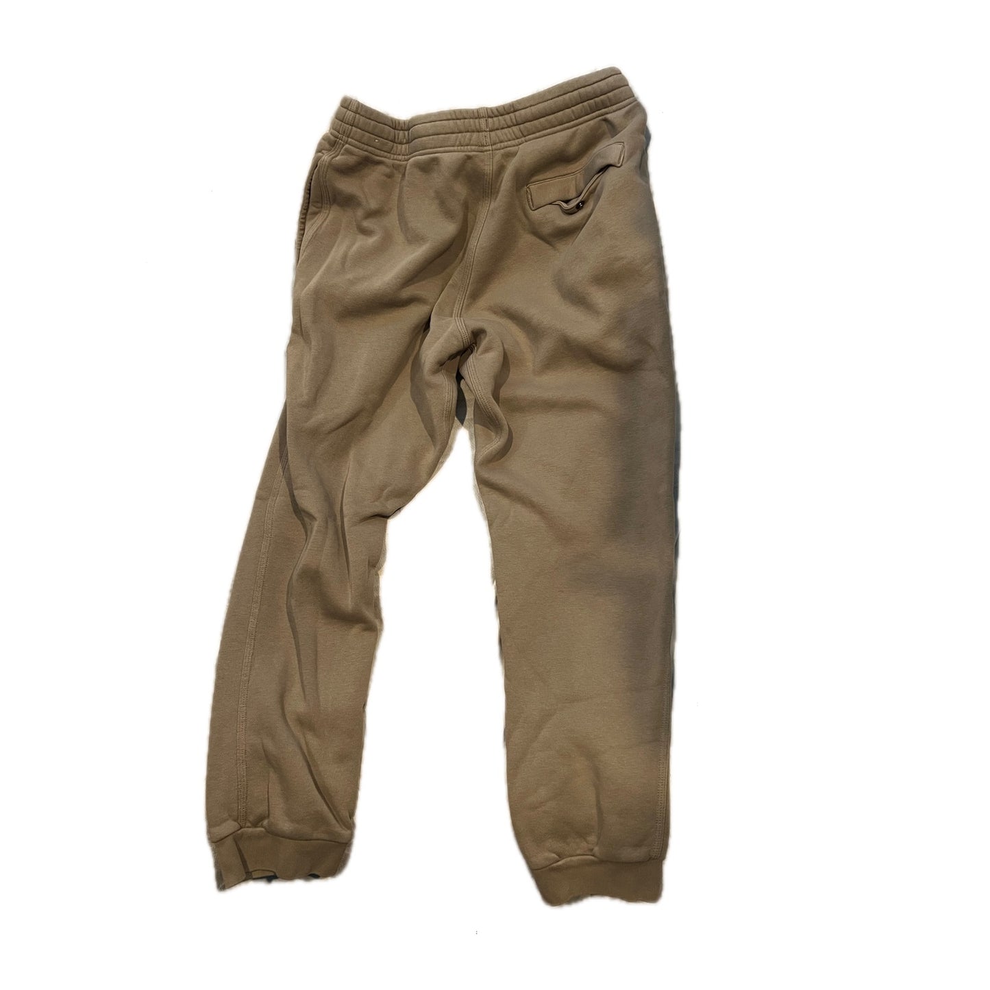 Nike Beige cuffed Ankle Sweatpants Mens Large