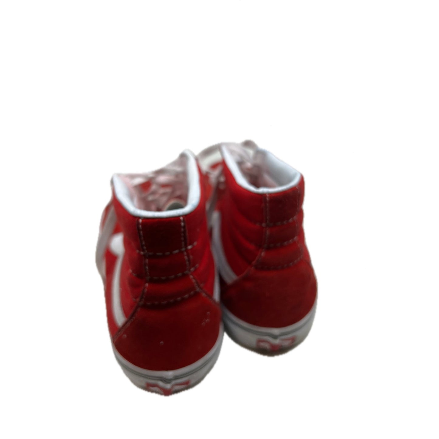 VANS High Tops Red Suede Sneakers Mens 10.5