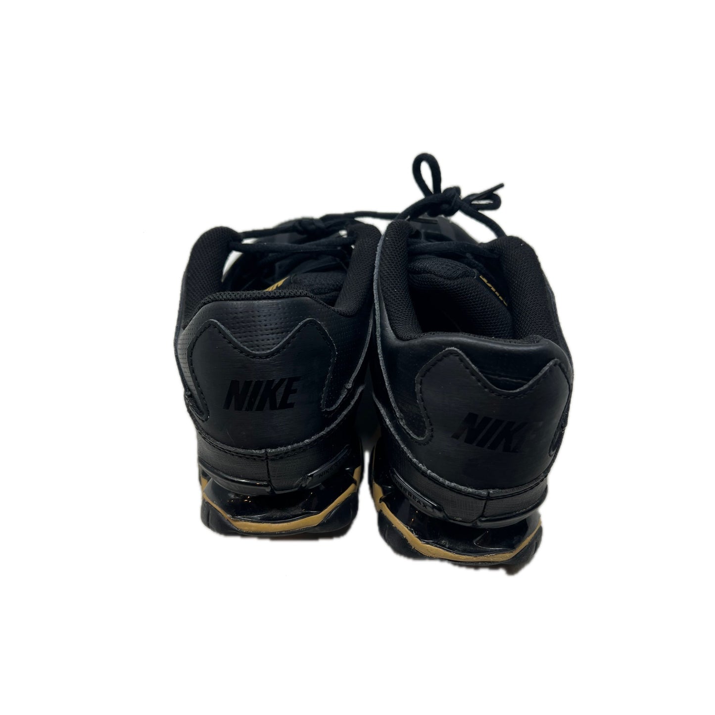 Nike Reax 8 TR Black Metallic Gold Mens 11