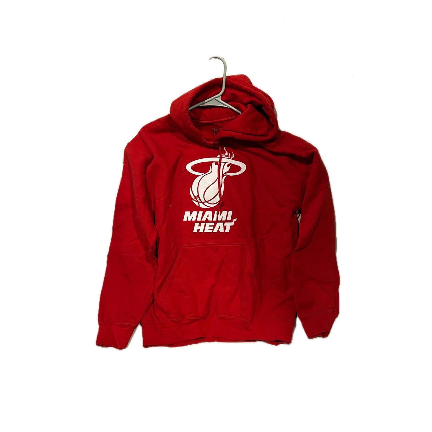 Item of the Game Miami Heat Red Hoodie Mens Medium