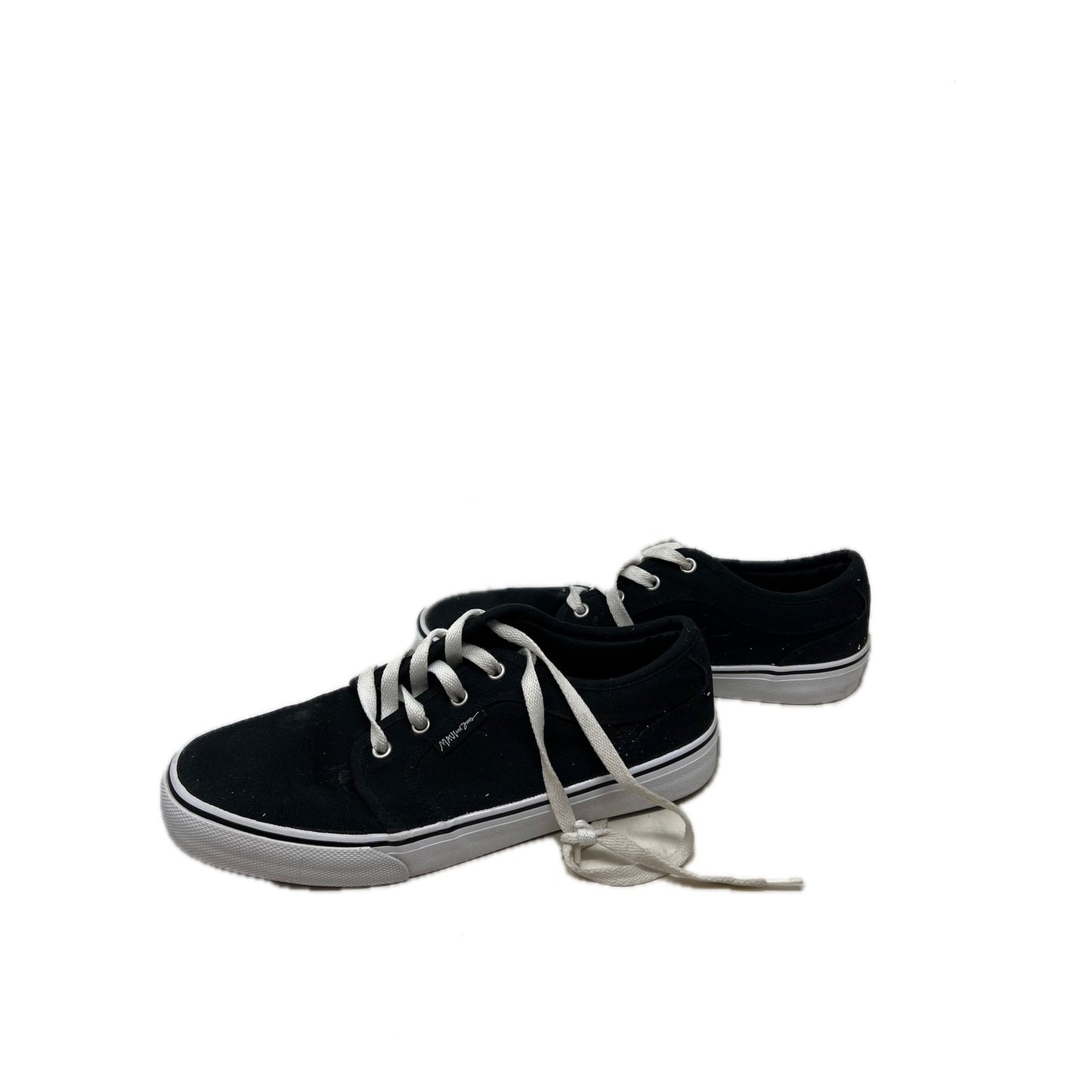 Maui Jim Low Top Canvas Black Skate Sneakers Mens 9.5