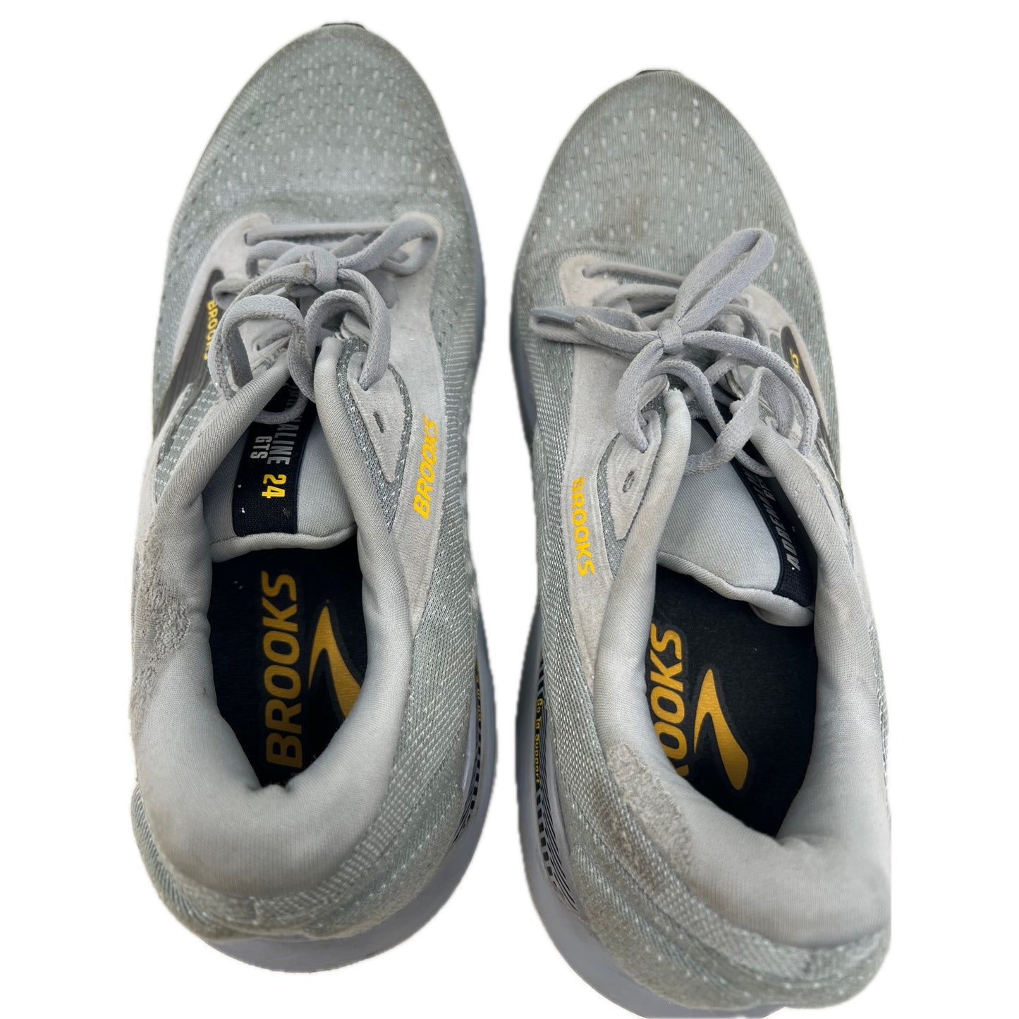 Brooks Adrenaline GTS 24 Coconut/Portabella/Orange Mens 11.5