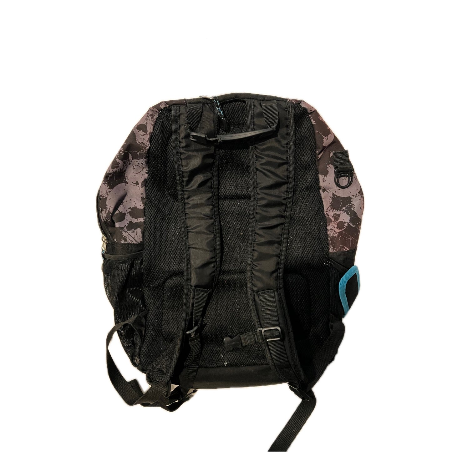 Mochila skater Eastsport Unisex Dual Strap con calaveras, azul gris