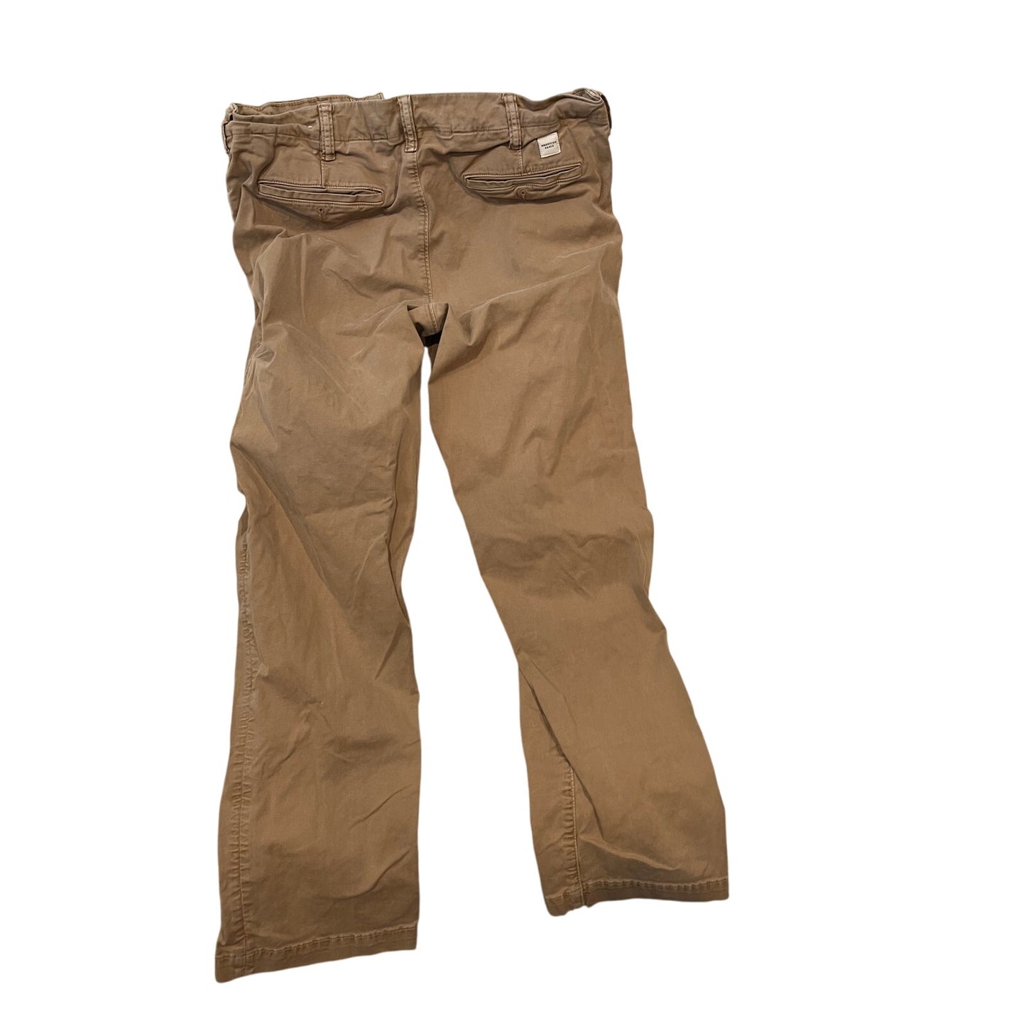 American Eagle Tan Relaxed Straight Jeans Mens 33x32