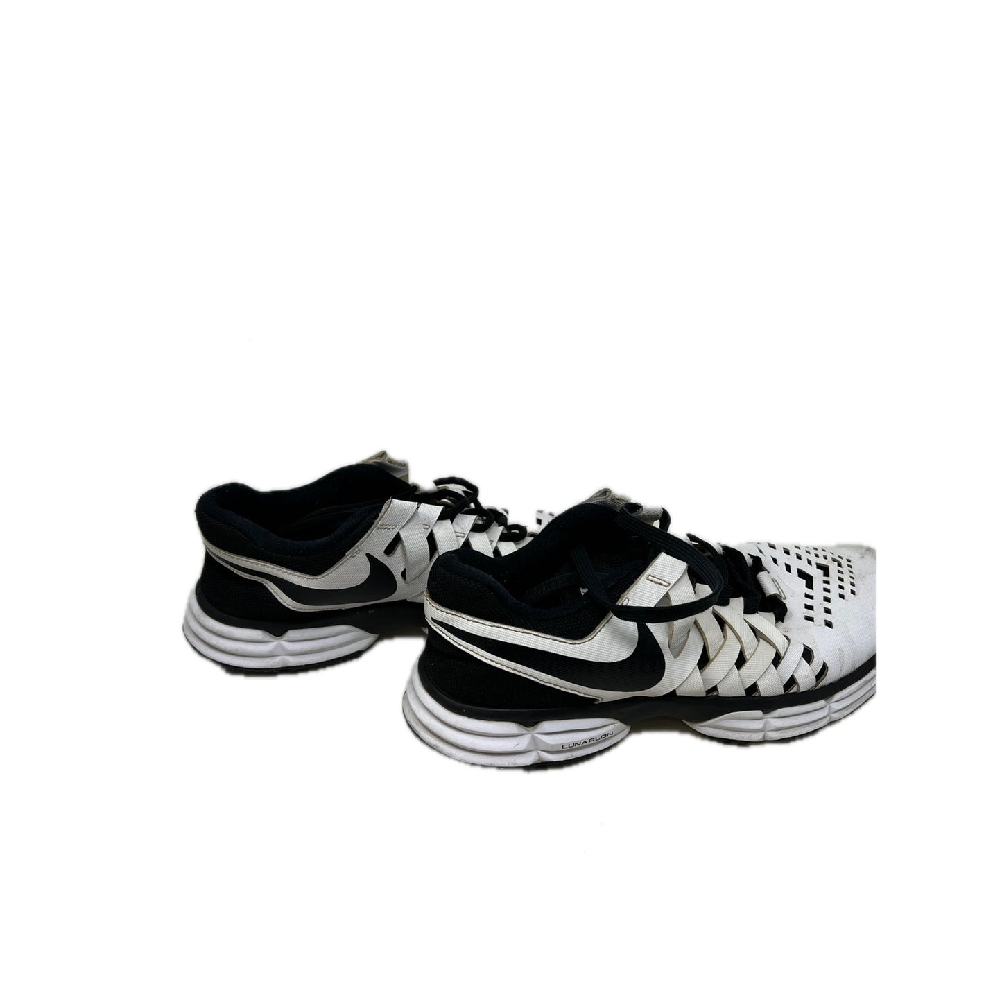 Nike Lunar Fingertrap TR Blanco Negro Hombre 9