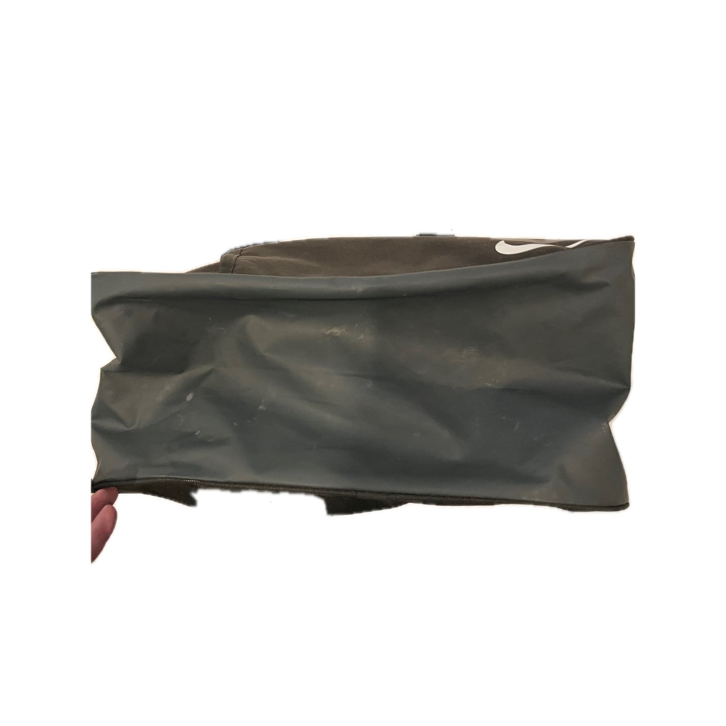 Nike Russell Wilson 3 Black White Duffel Gym Bag 16"x8"x8"