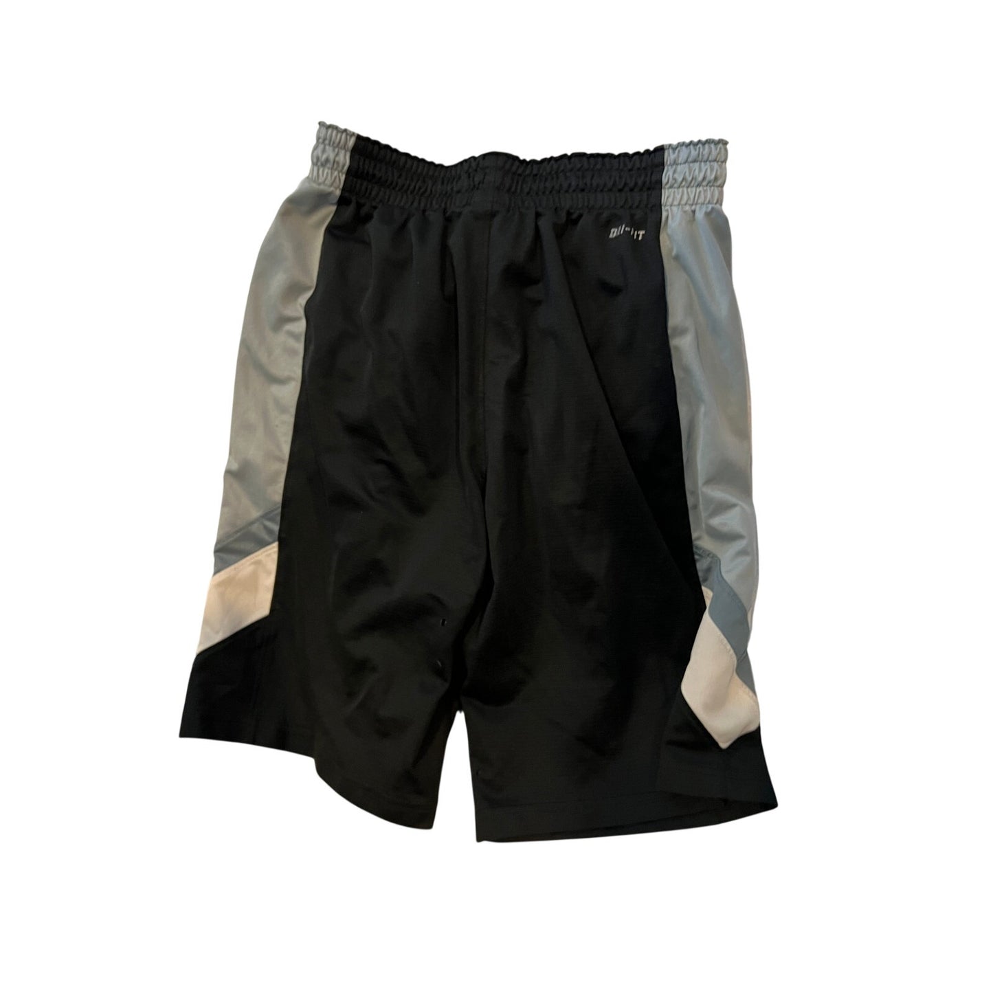 Short de basketball Nike Dri Fit noir et gris pour homme, taille M