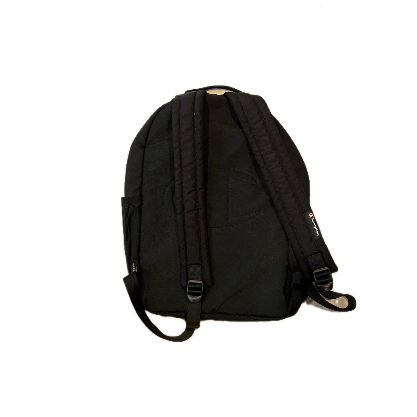 Champion Daily Black Gray Logo Backpack