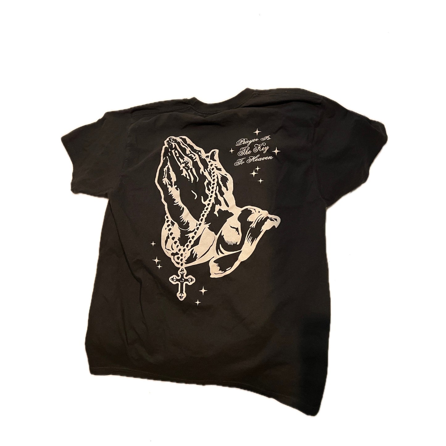 FashionNova Faith Black T-Shirt Mens Large