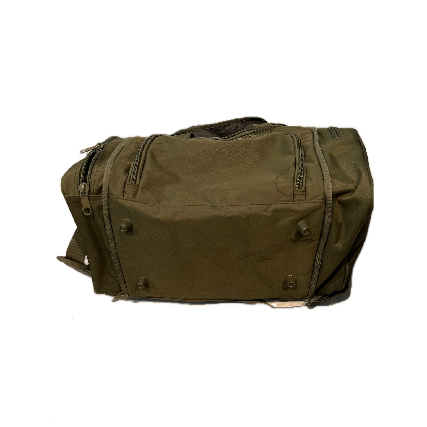 Heavy Canvas Tactical Drab Green 31L Duffel 22"x12"x10"