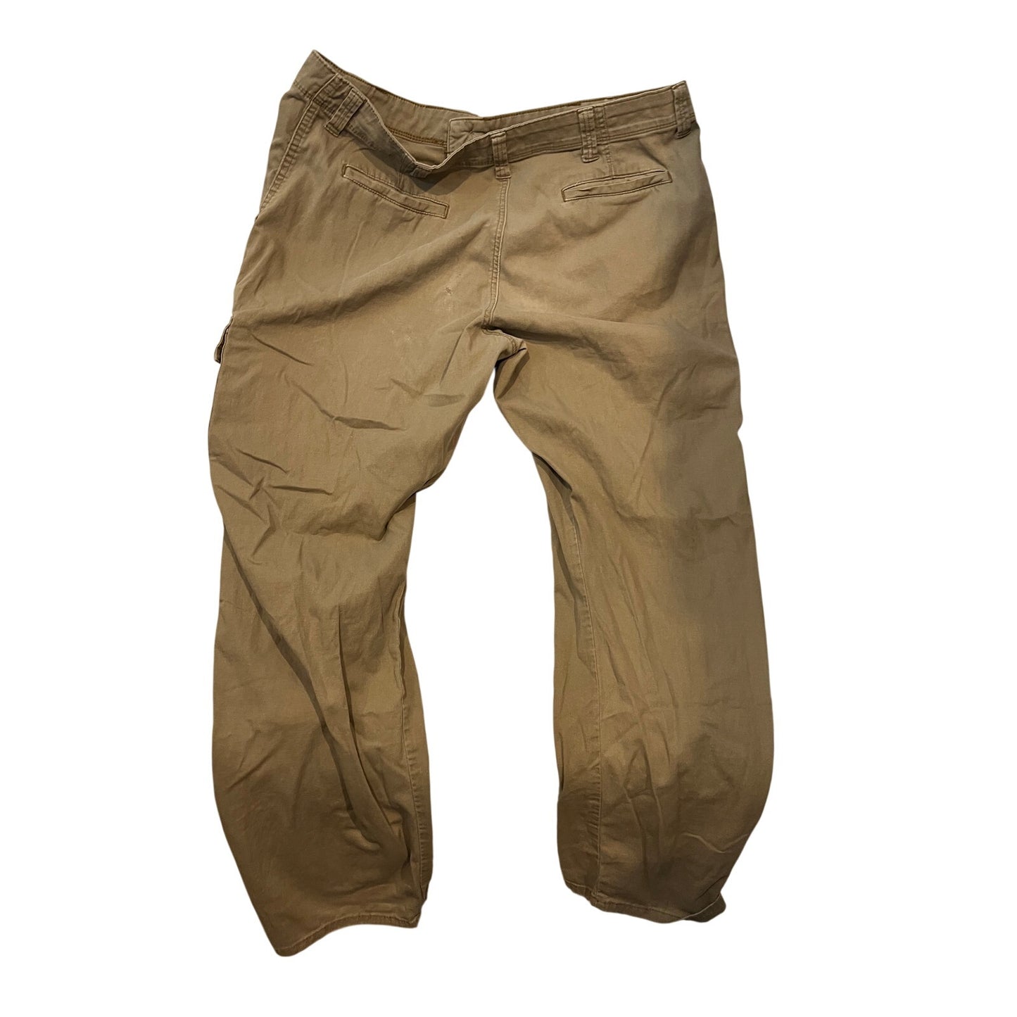 Wrangler Authentic Beige Cargo Pants Mens 38x34
