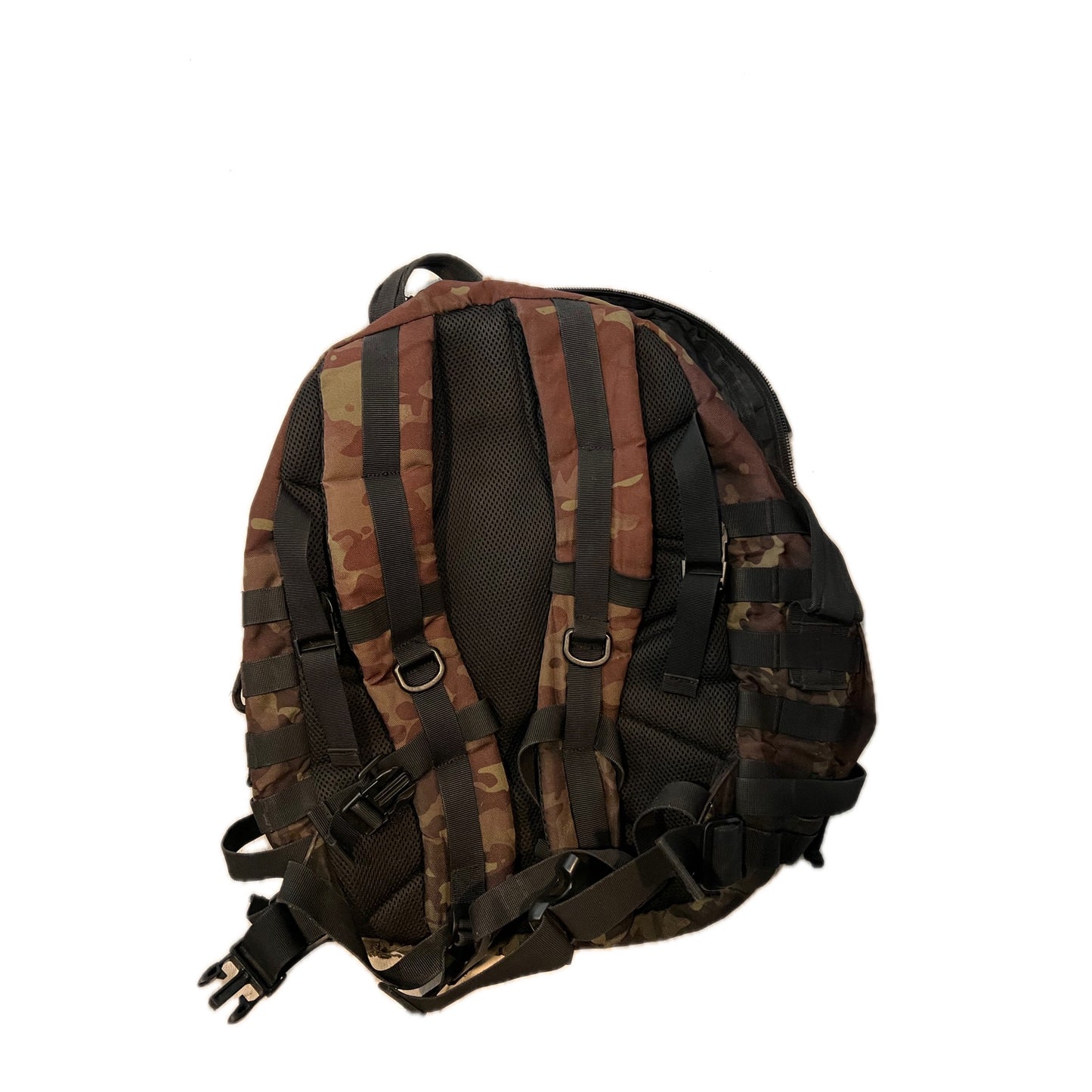 Highland Tactical Roger Sac à dos en toile XL noir marron camouflage