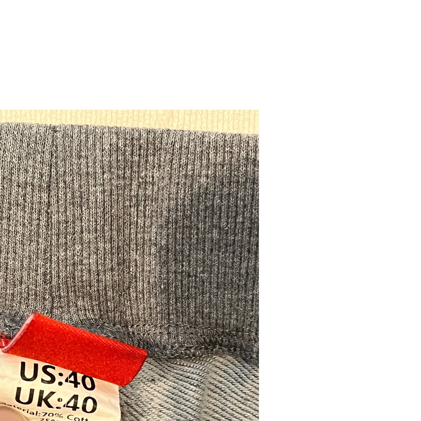 Ymimioaox Short Gris Décontracté Homme XL