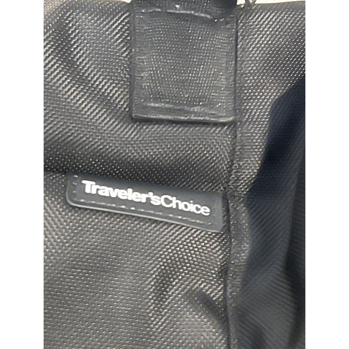 Travelers Choice Tote Bag w Hard Shell Bottom Compartment