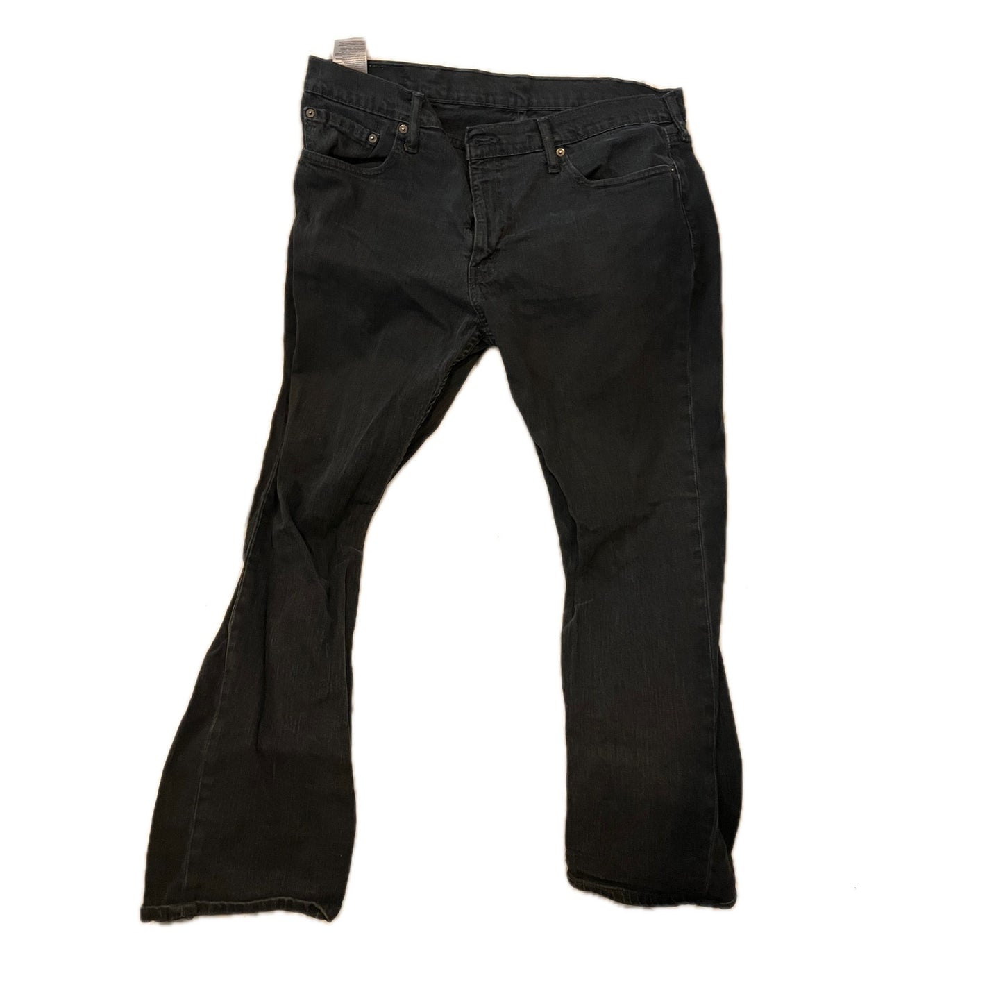 Levi's Signature Black Straight Jeans Men's 38x30