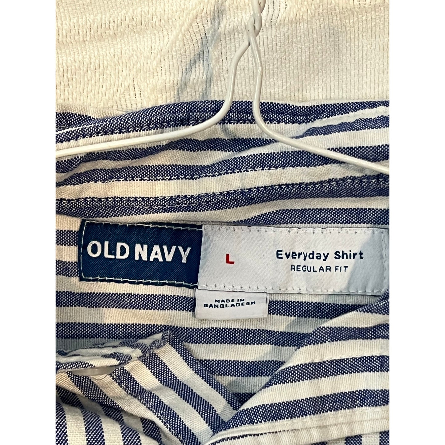 Old Navy Everyday Regular Fit Short Sleeve Shirt Mens L