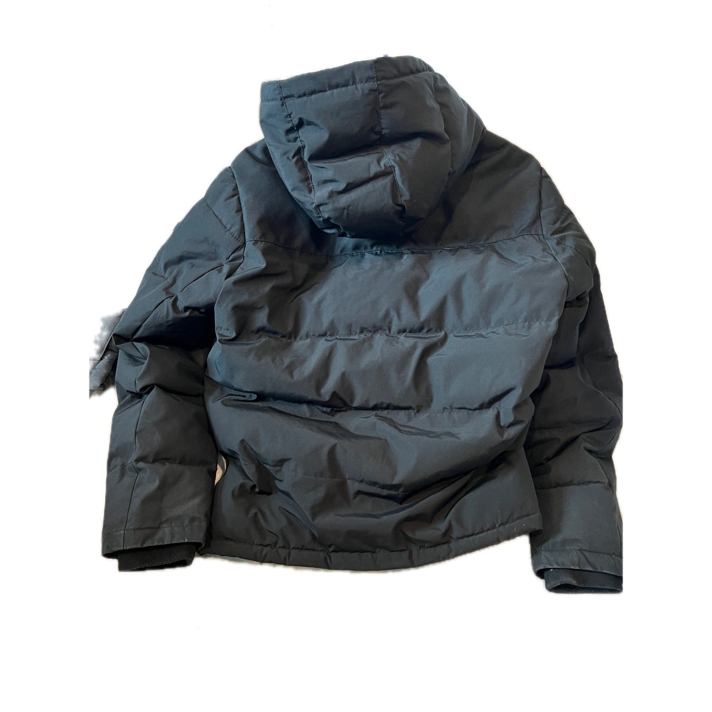 DKNY Black Puffy Parka Jacket Mens L