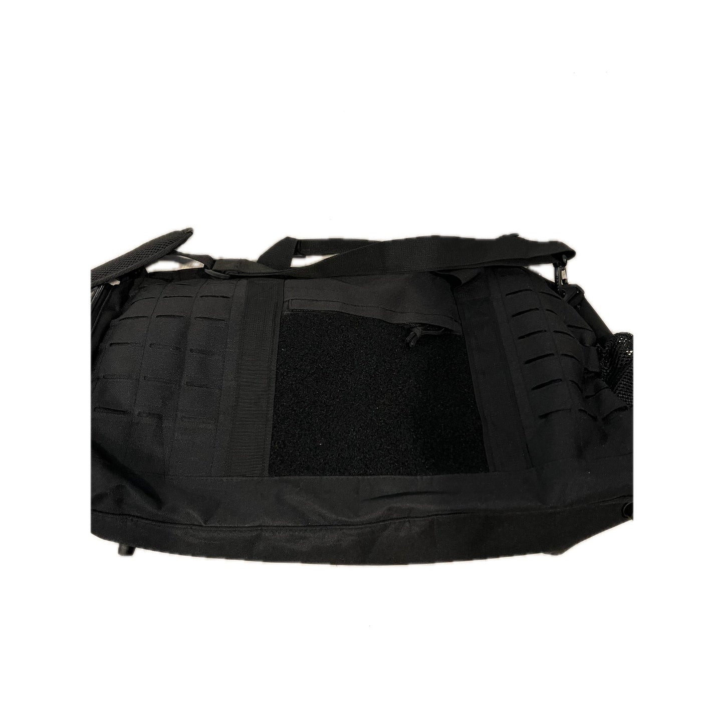 XL Tactical Canvas Black Duffel 22"x12"x10"
