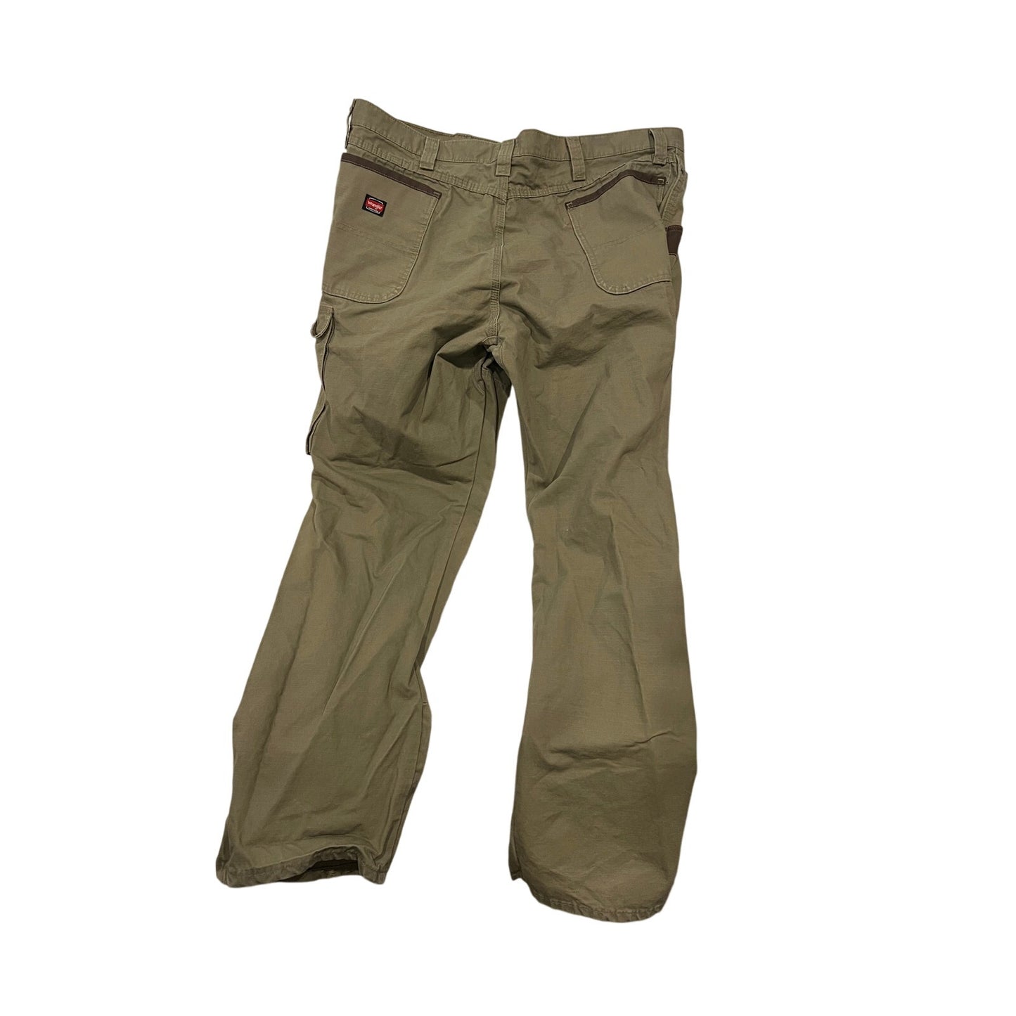 Wrangler Tan Workwear Regular Cargo Pants Mens 40x32
