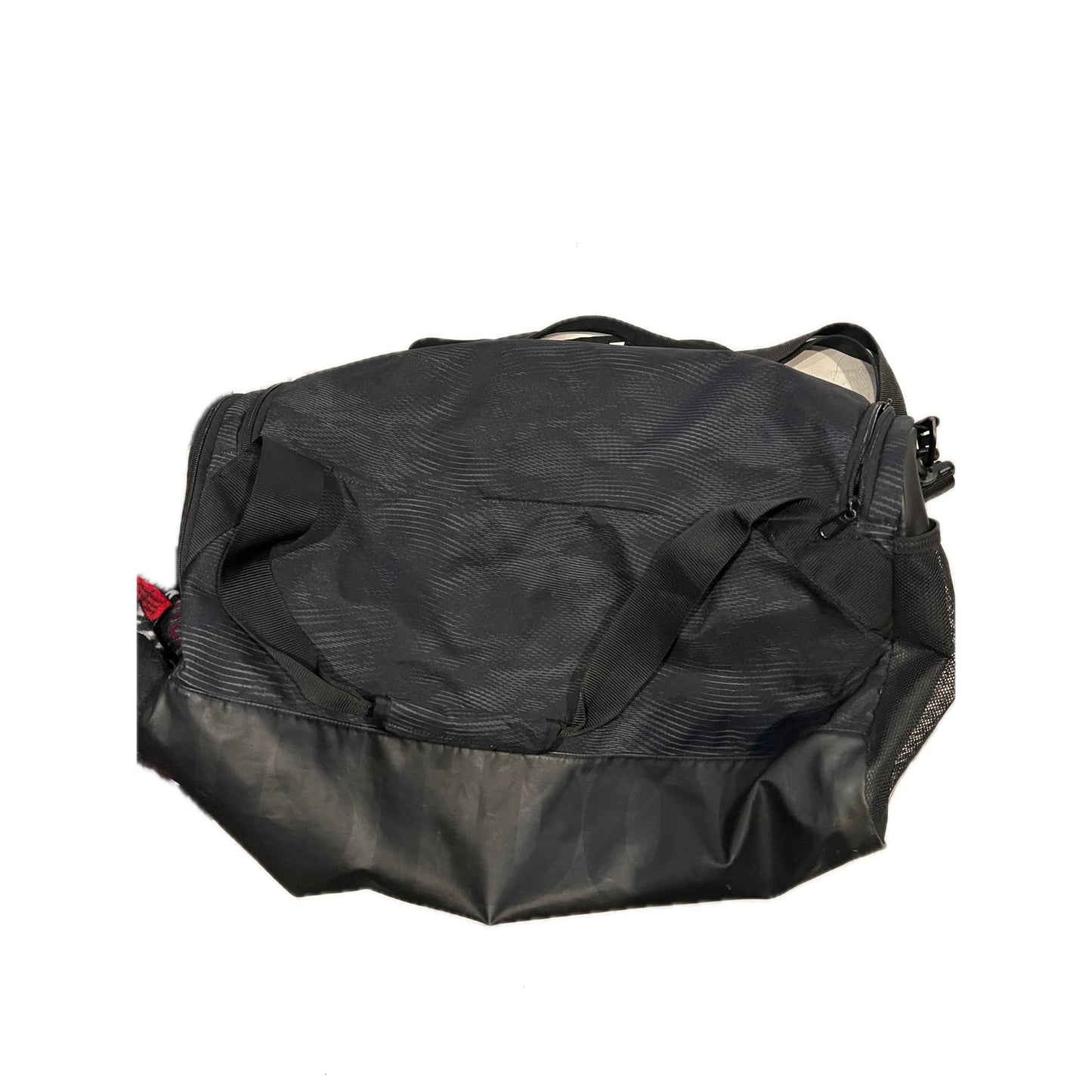 Nike Brasilia Training Duffel Bag Small 41L Striped Black